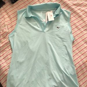 Vineyard vines performance sleeveless polo
